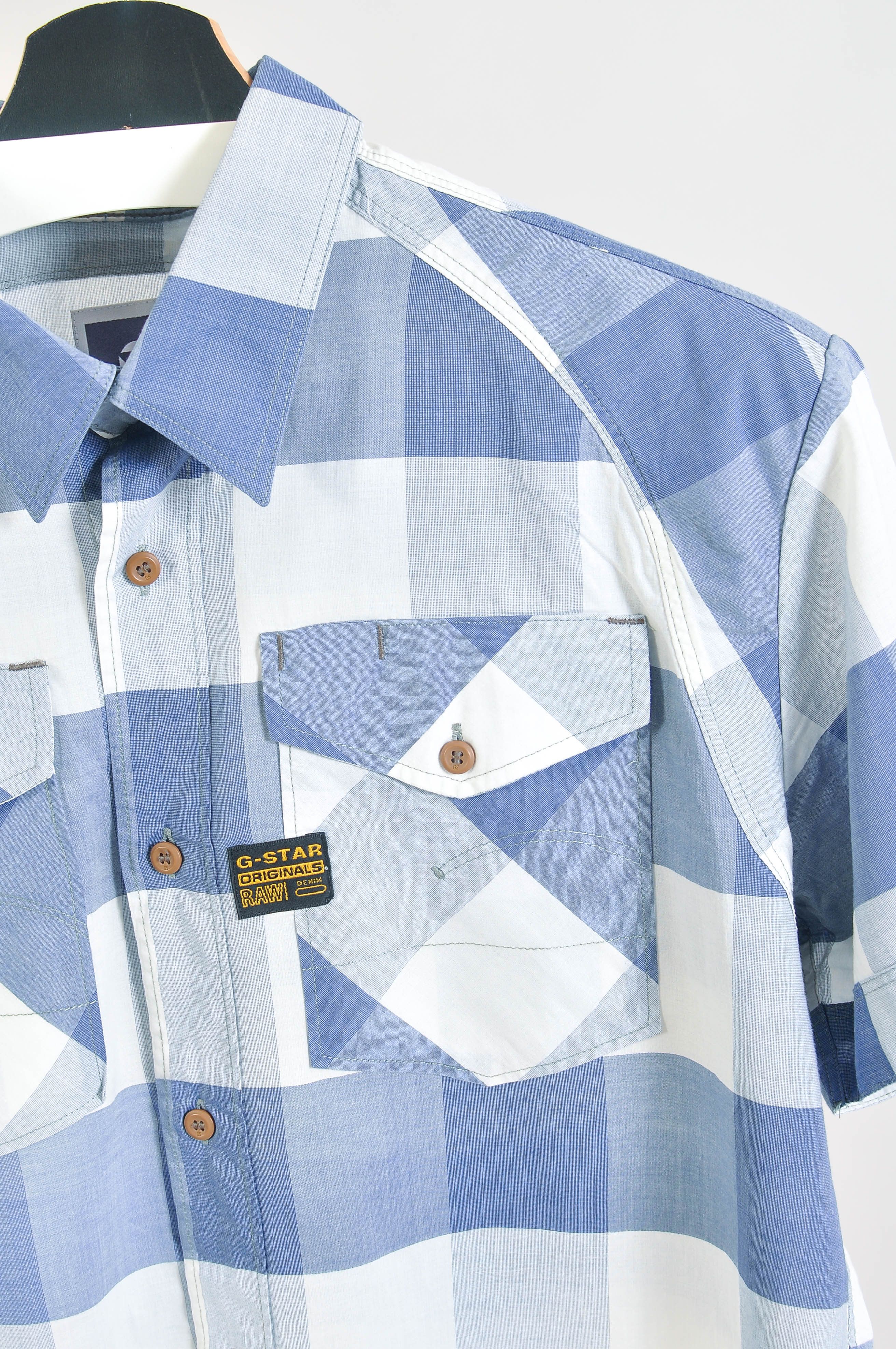 G-Star Vintage 00s G-Star check shirt Size US XL / EU 56 / 4 - 2 Thumbnail