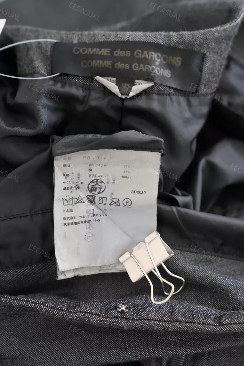 Comme des Garcons Comme Des Garcons Grey Large Bow A-Line Hem and Style Jack Size M / US 6-8 / IT 42-44 - 9 Thumbnail