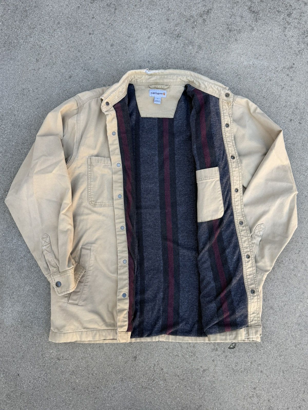 Carhartt Carhartt Blanket Lined Work Shirt Size US L / EU 52-54 / 3 - 3 Thumbnail