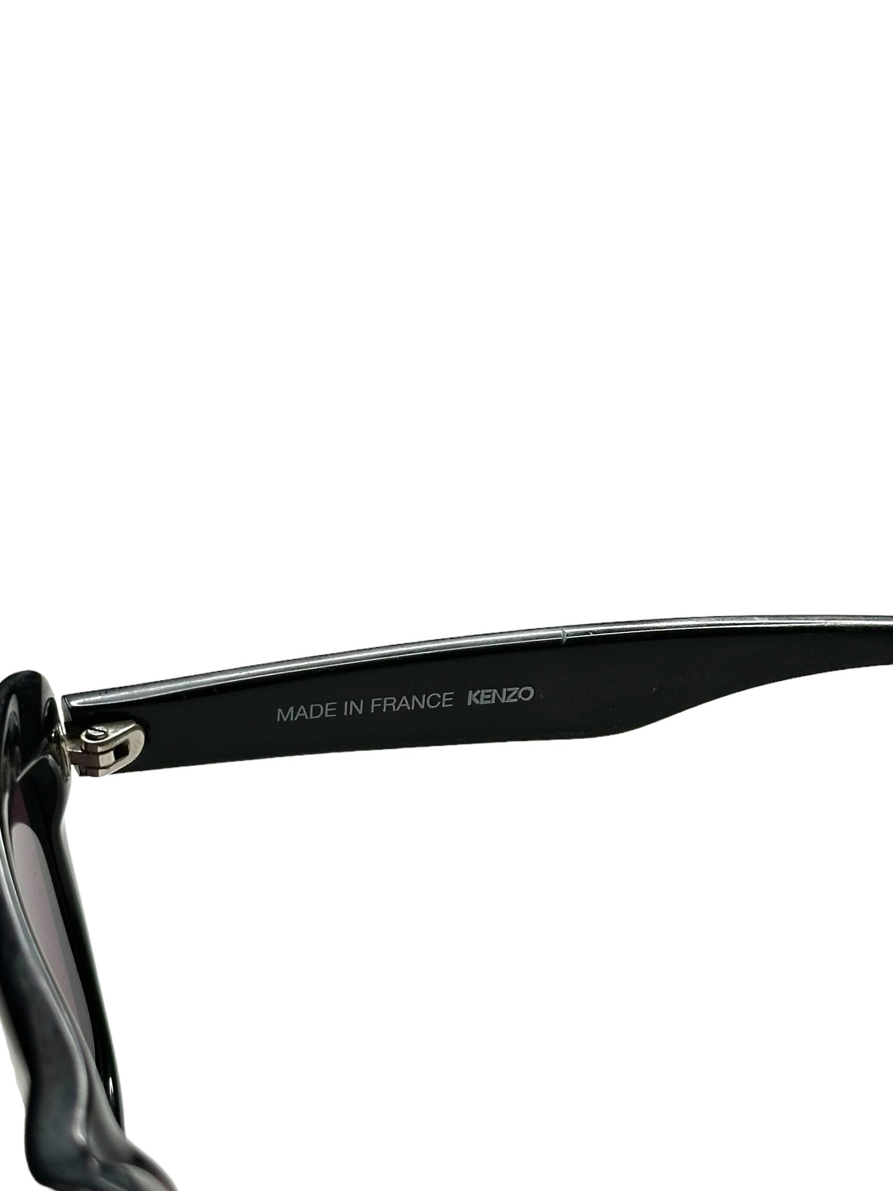 Kenzo Kenzo wayfarer printed rare sunglasses vintage Size ONE SIZE - 4 Thumbnail