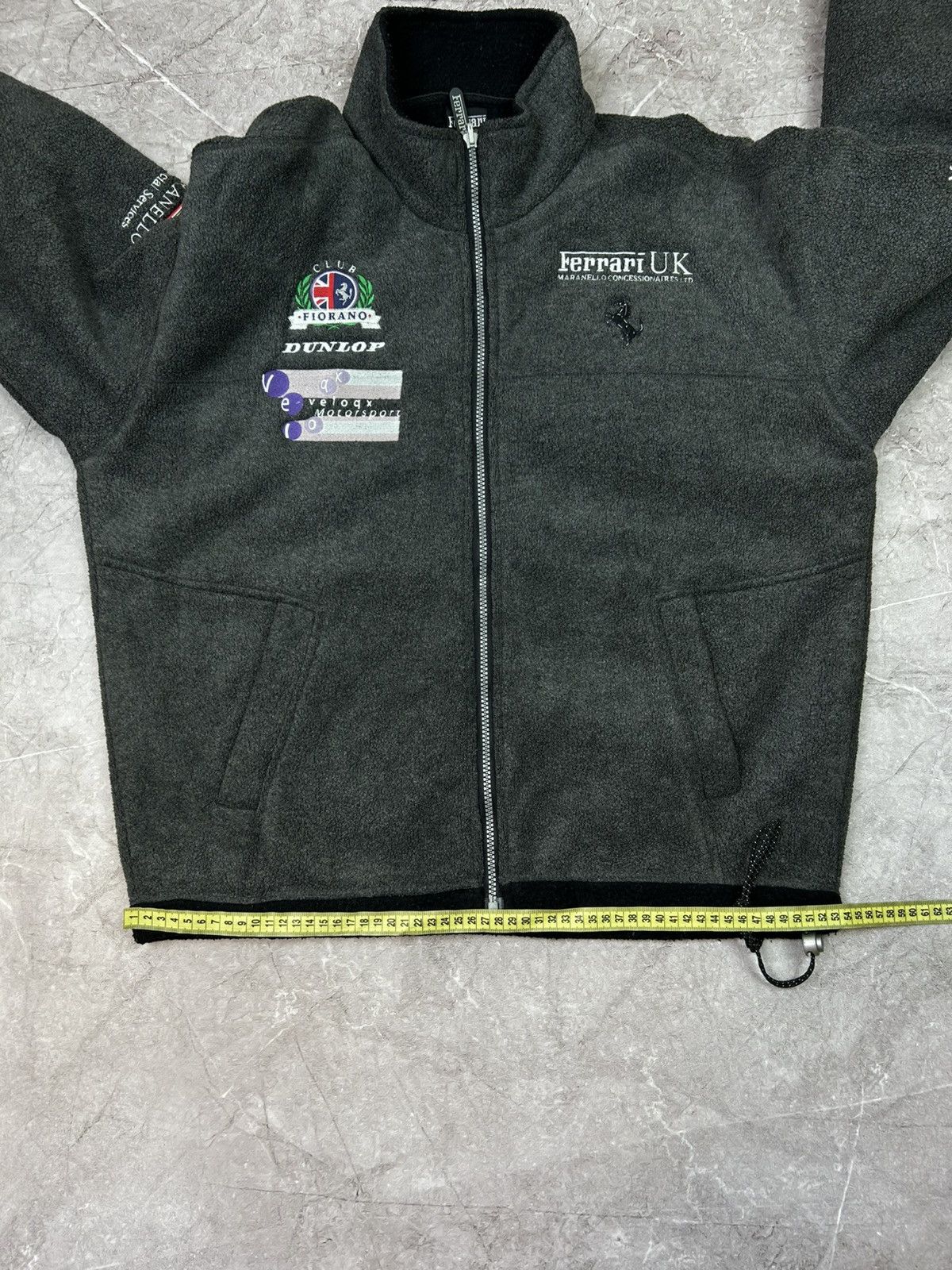 Ferrari Vintage 1999 Ferrari Nascar Fleece Jacket Size US M / EU 48-50 / 2 - 20 Thumbnail