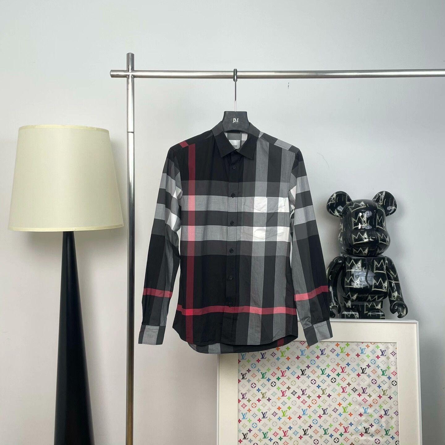Burberry Burberry Plaid Cotton Shirt s Men Size US S / EU 44-46 / 1 - 1 Thumbnail