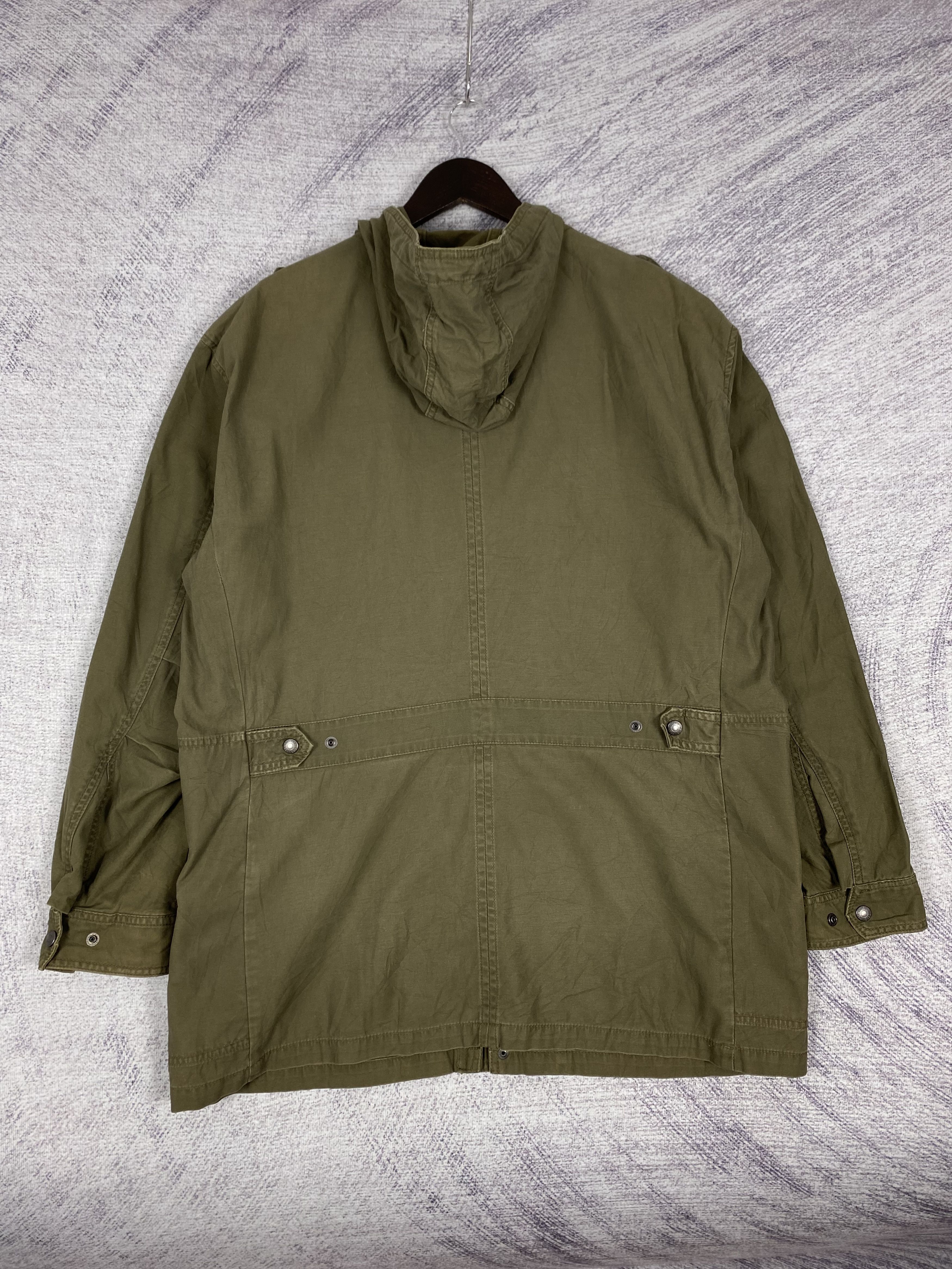 Converse Vintage Converse Hoodie Multi Pocket Plain Canvas Jacket Size US L / EU 52-54 / 3 - 6 Thumbnail