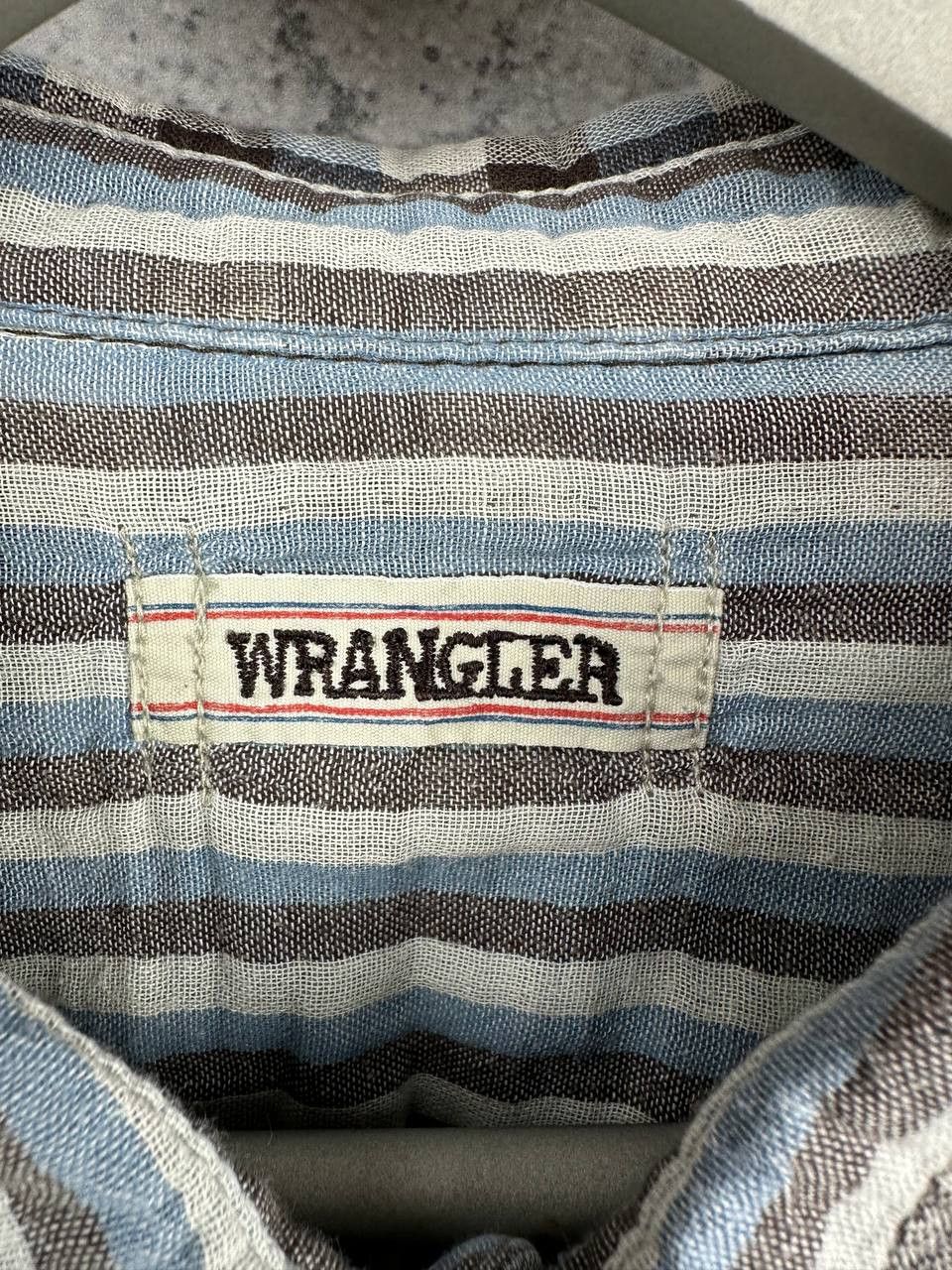 Wrangler Vintage Wrangler N.C.Plaid Flannel Shirt Pearl Western Style Size US L / EU 52-54 / 3 - 12 Thumbnail