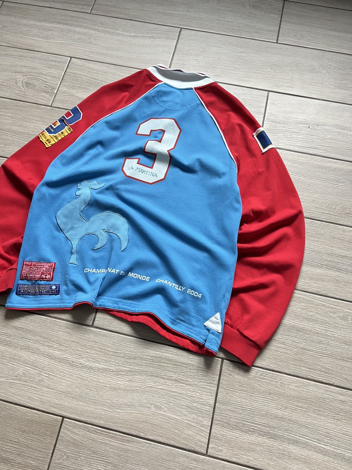 Japanese Brand × Vintage Polo Ralph Lauren Style La Martina Rugby Sweatshirt France Size US XL / EU 56 / 4 - 13 Thumbnail