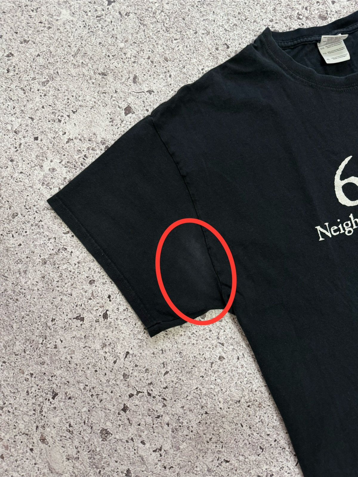 Band Tees × Vintage Vintage 1990’s 665 Neighbor Of The Beast Y2K Retro T-Shirt Size US XL / EU 56 / 4 - 7 Thumbnail
