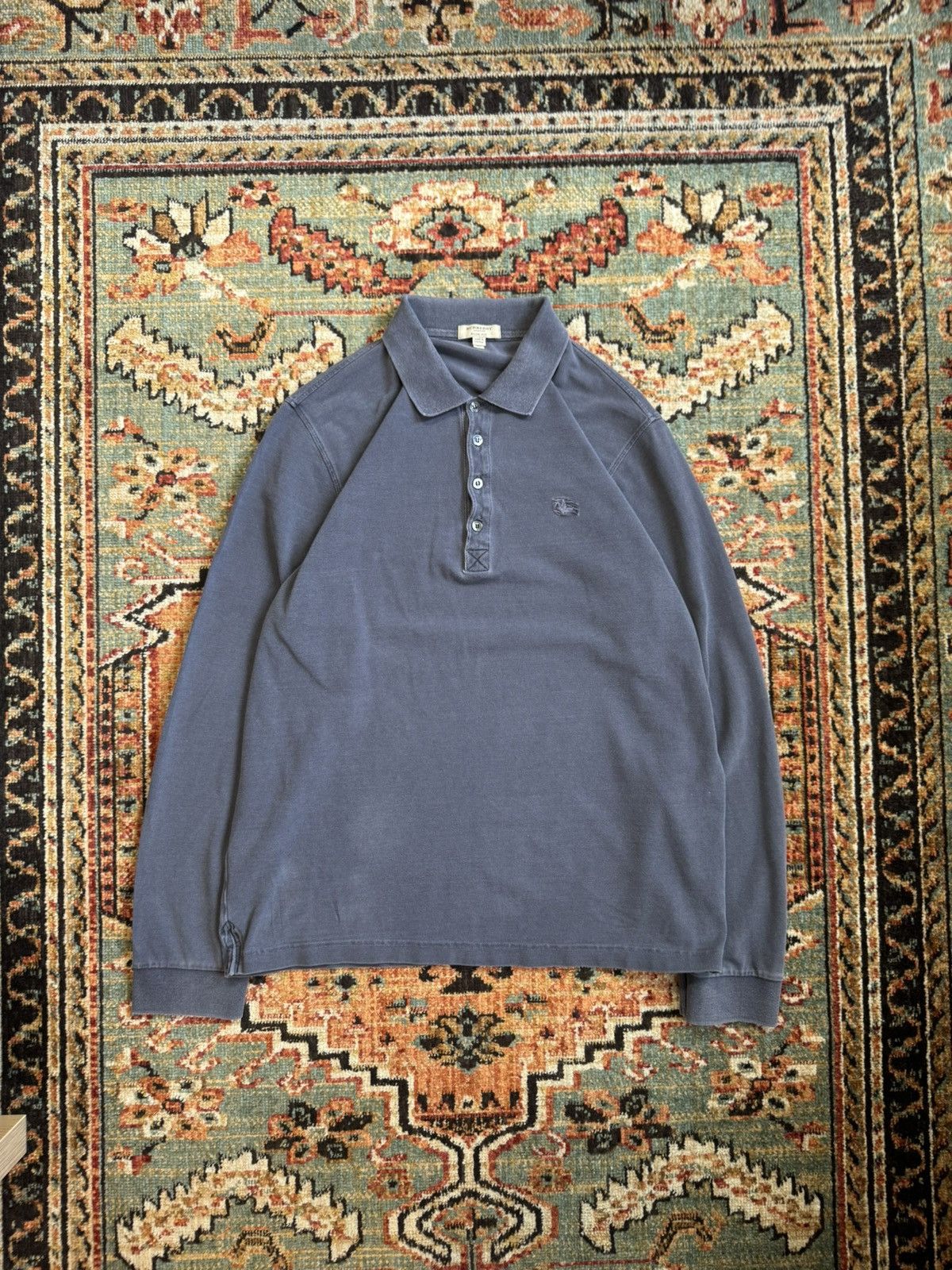 Burberry Burberry London Embroidered Polo Rugby Shirt Size US M / EU 48-50 / 2 - 1 Thumbnail