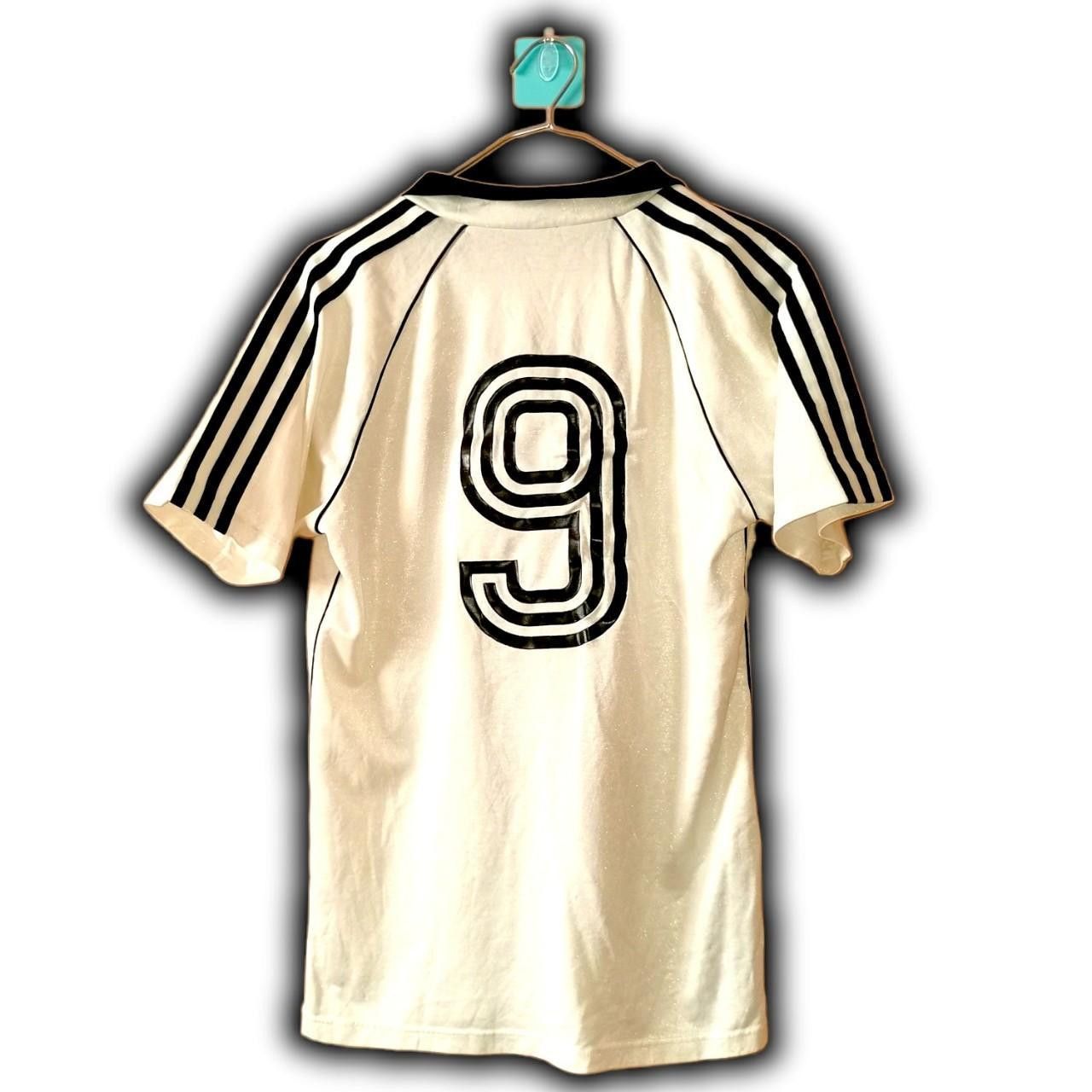Adidas Match Worn Germany 1984 1985 1986 trikot Maglia maillot Size US L / EU 52-54 / 3 - 4 Thumbnail