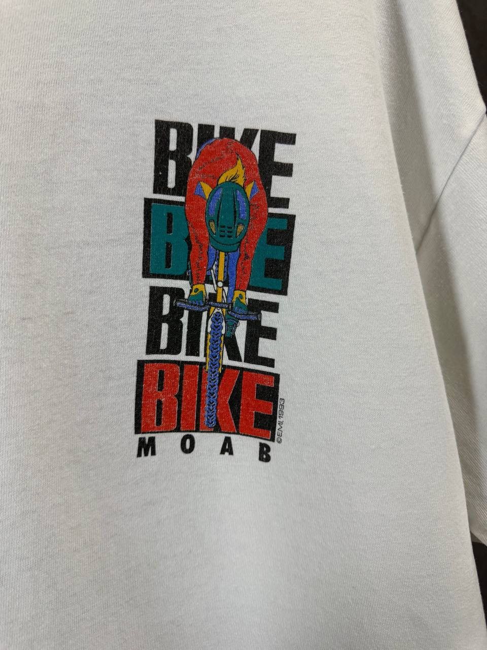 Vintage Bike 1993 Moab vintage single stitch tee Size US L / EU 52-54 / 3 - 4 Thumbnail
