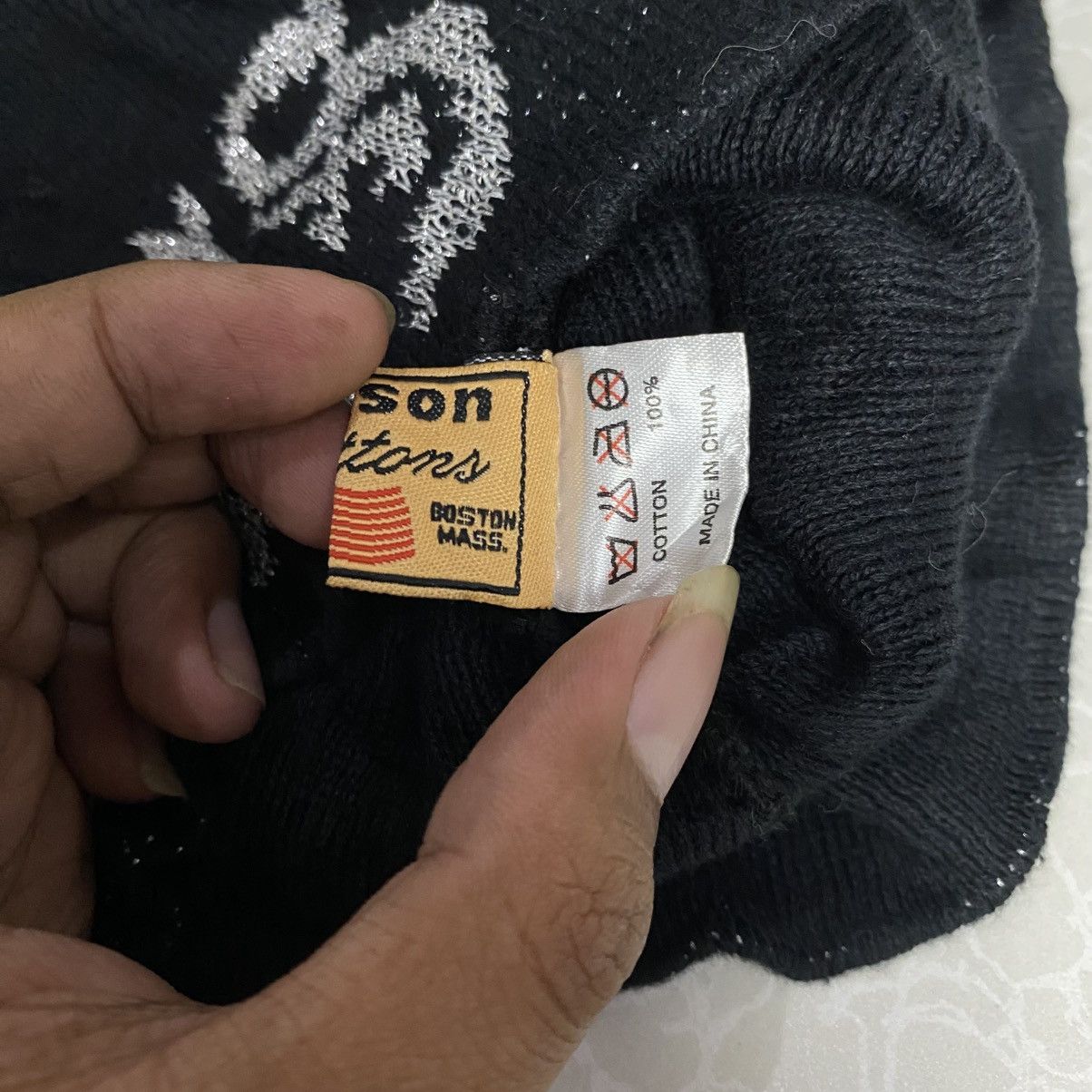 If Six Was Nine × Le Grande Bleu (L.G.B.) × Vanson Leathers 2000s y2k vanson leathers embroidery skullism beanie hats Size ONE SIZE - 8 Thumbnail