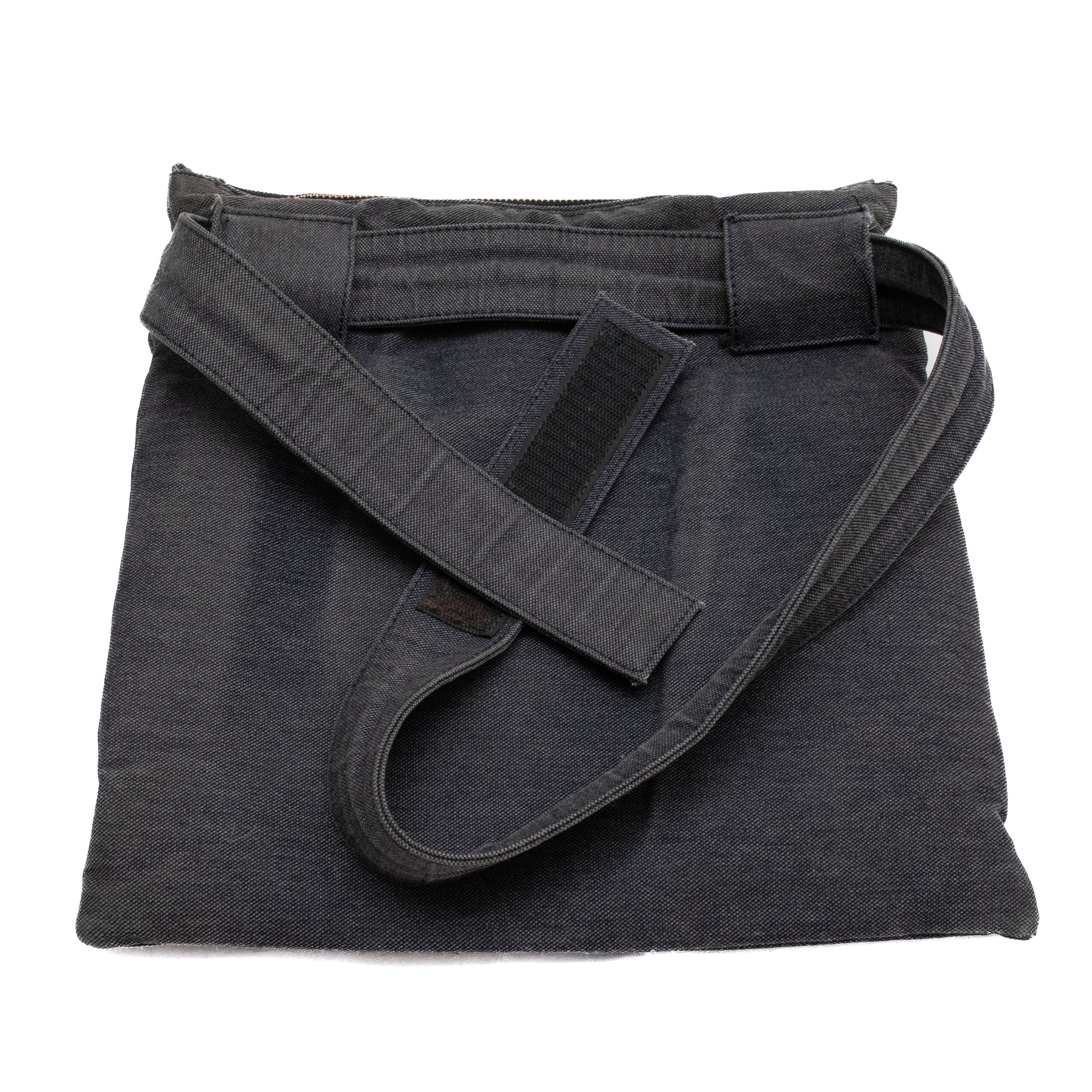 Dolce & Gabbana DOLCE & GABBANA Vintage 90s Patchwork Denim Waist Bag Size ONE SIZE - 7 Thumbnail