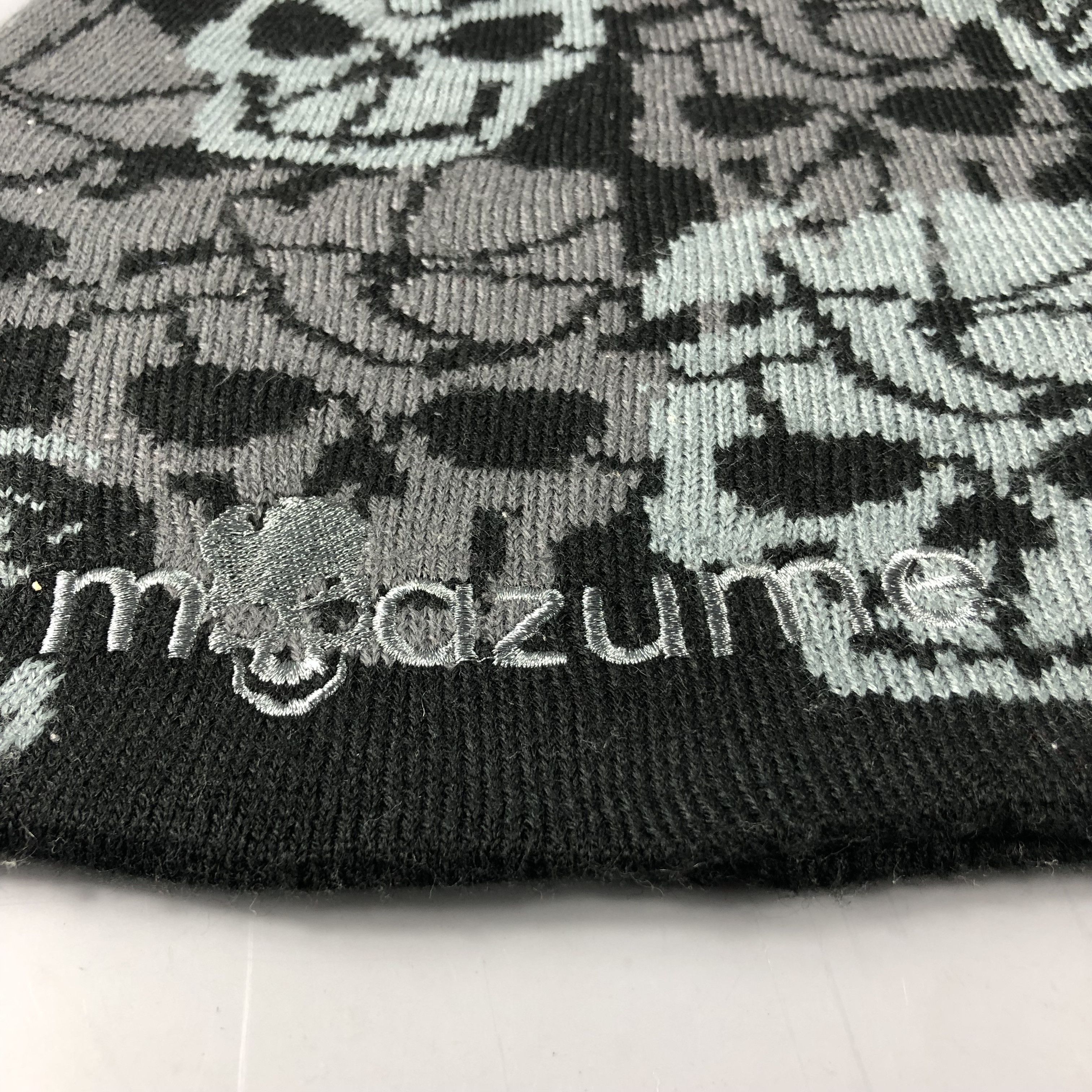 Seditionaries Mazume Full Print Skulls Beanie Snow Hat Snow Cap B517 Size ONE SIZE - 4 Thumbnail