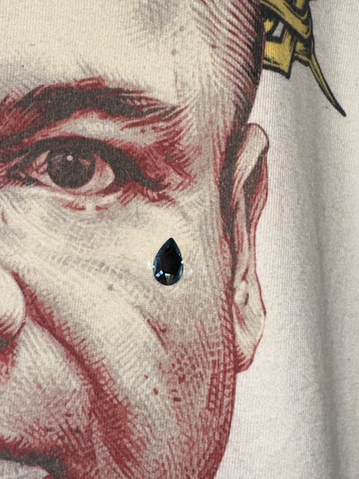 Other Free El Chapo “Tear Drop” Crystal Shirt Size US M / EU 48-50 / 2 - 4 Thumbnail