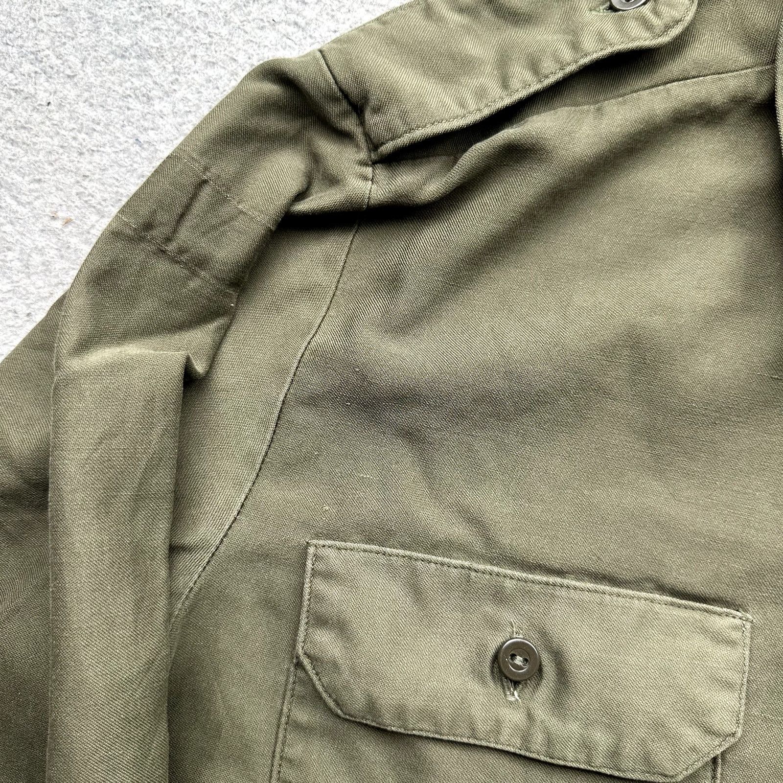 Other Vintage 1986 West German Bundeswehr Military Shirt M Green Size US M / EU 48-50 / 2 - 7 Thumbnail