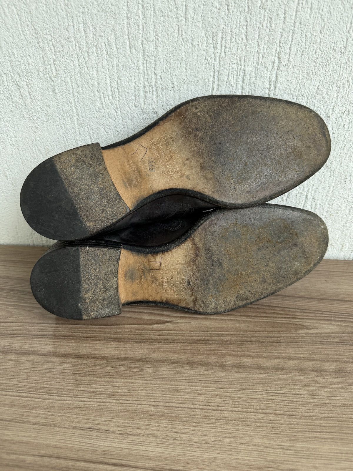 Maison Margiela False lace derby /fake lace Size US 7 / EU 40 - 17 Thumbnail