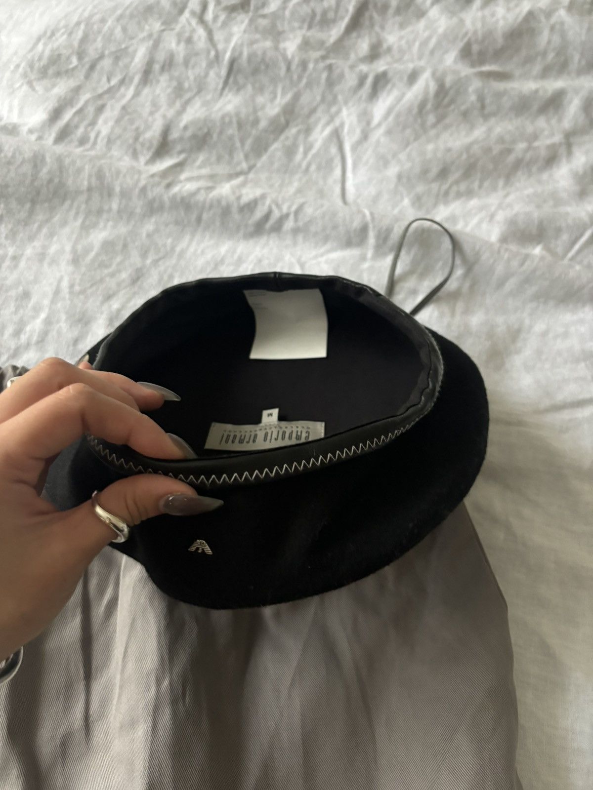 Emporio Armani × Our Legacy Emporio Armani x Our legacy Basco Beret Size ONE SIZE - 9 Thumbnail