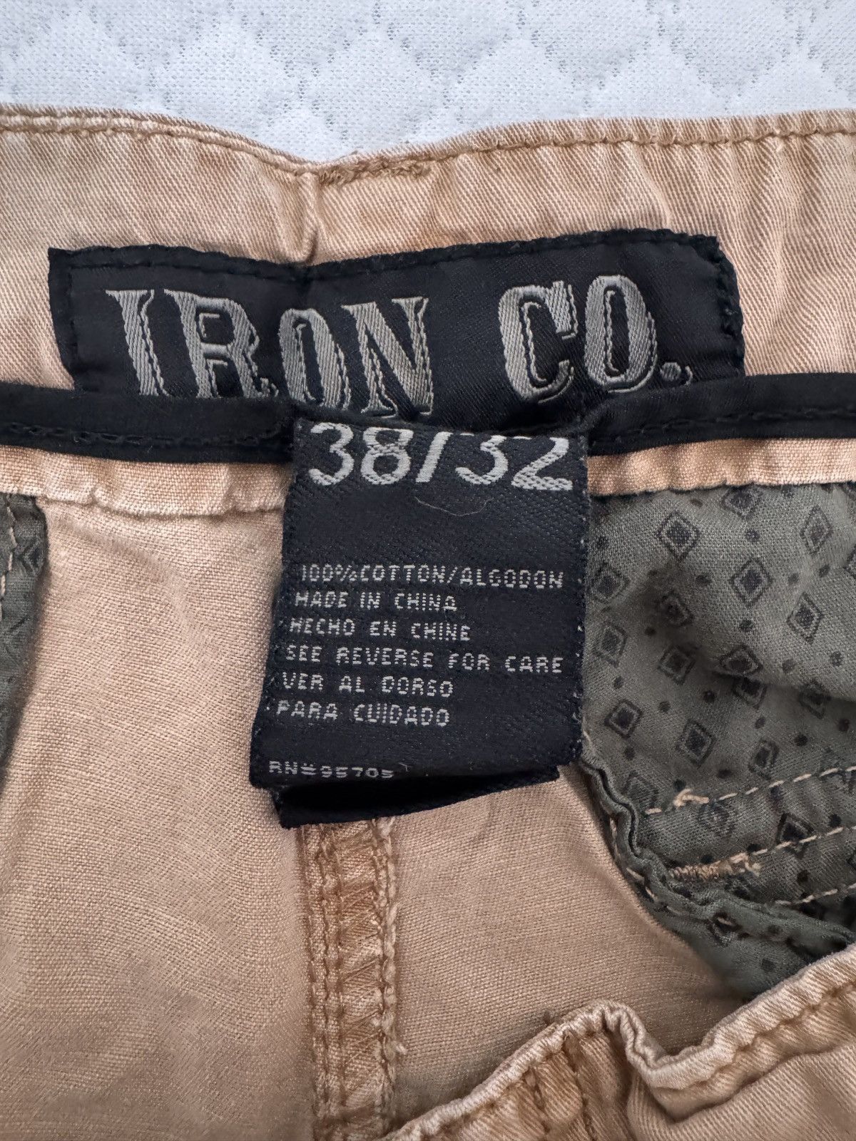 Iron Co. vintage thrifted iron co cargos Size US 38 / EU 54 - 2 Thumbnail