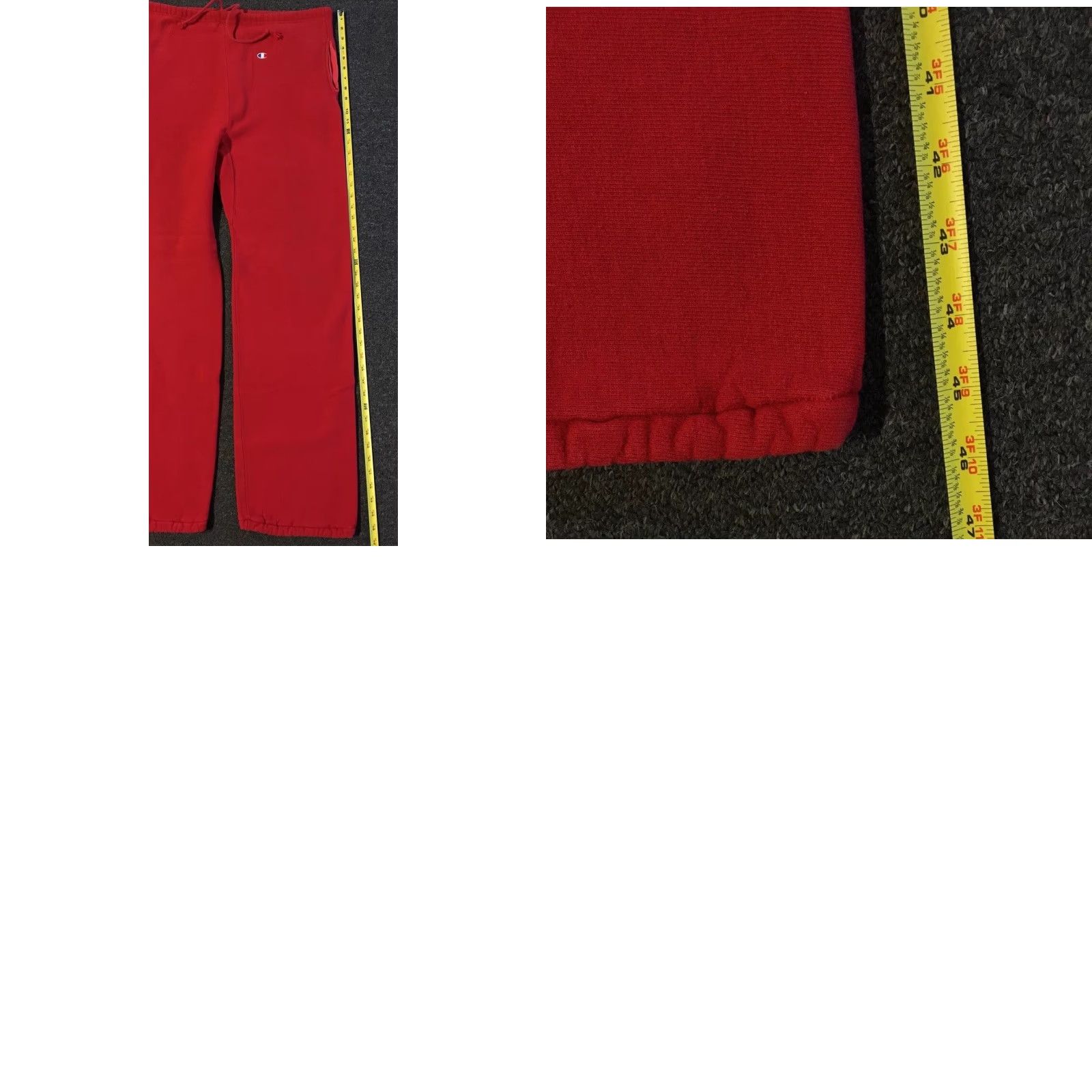Champion VINTAGE Champion Sweatpants Reverse Weave 80s 90s Faded Red United States Men's L Warmup Pants School PUPEASUASU Size US 33 - 11 Thumbnail
