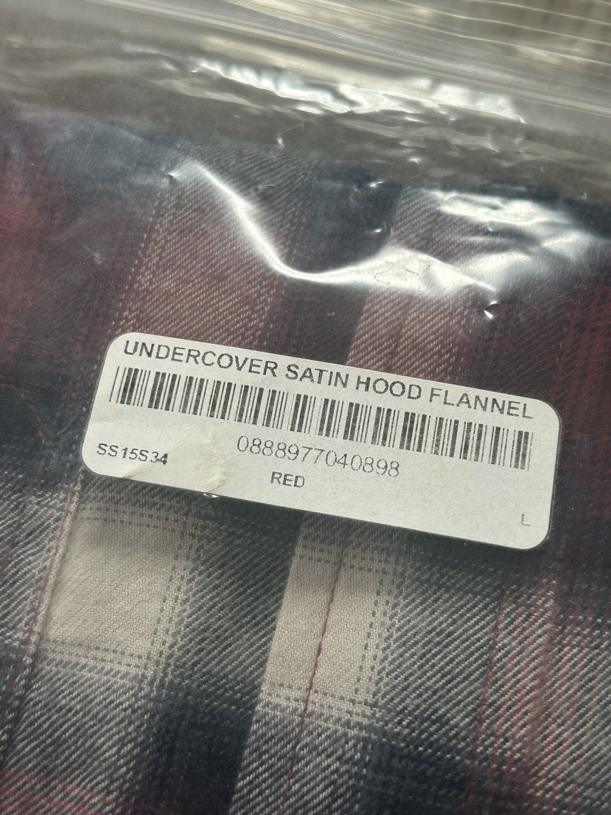 Supreme × Undercover Supreme x Undercover Satin Hooded Flannel SS15 Red Size US L / EU 52-54 / 3 - 6 Thumbnail