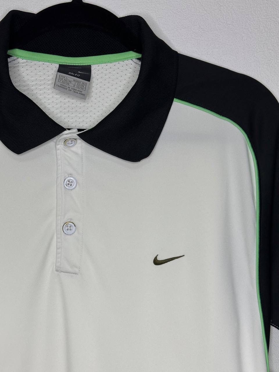 Nike Vintage Nike Court Dri-FIT Tennis Polo White Men’s RF NadalL Size US L / EU 52-54 / 3 - 4 Thumbnail