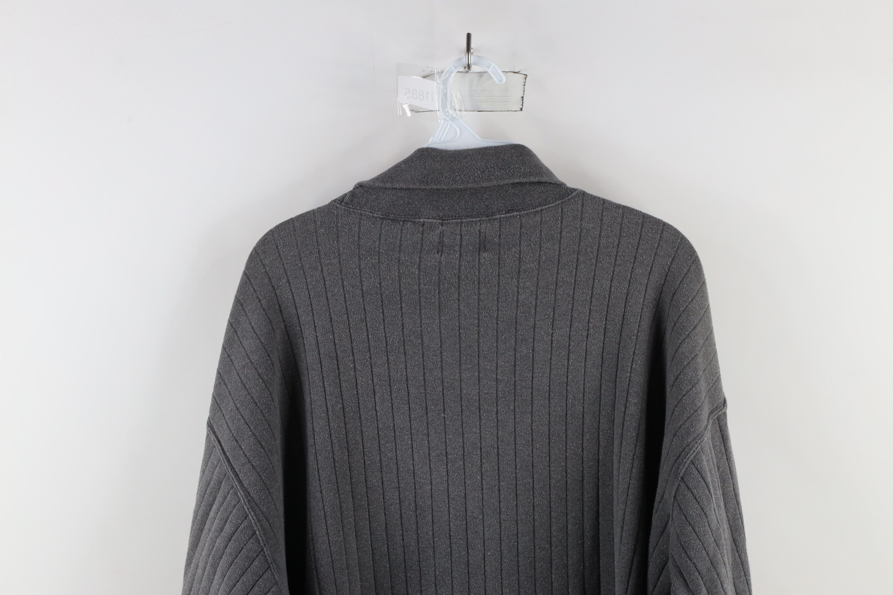 Vintage Vintage 90s Streetwear Heavyweight Ribbed Turtleneck T-Shirt Size US L / EU 52-54 / 3 - 10 Thumbnail