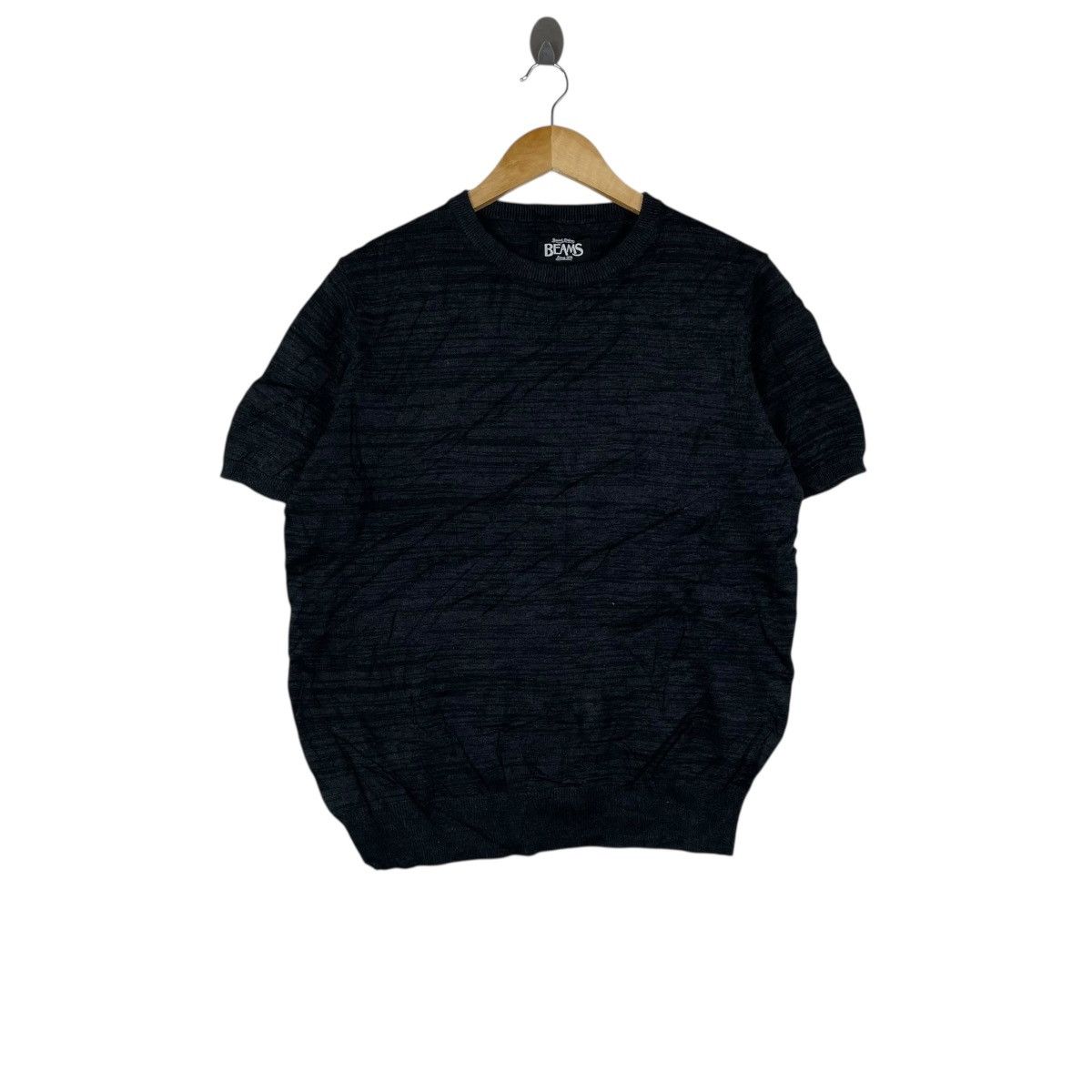 Beams Plus × Japanese Brand Beams Japan Indigo Knitwear Sweater Size US L / EU 52-54 / 3 - 1 Thumbnail