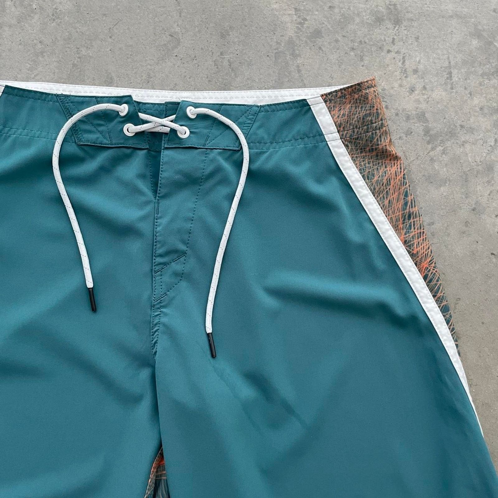 Oakley Oakley Teal and Orange Swim Trunks Size US 32 / EU 48 - 3 Thumbnail