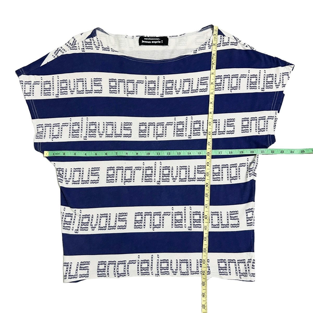 Issey Miyake × Japanese Brand × mercibeaucoup 1990s Mercibeaucoup - Overprint Top Size US M / EU 48-50 / 2 - 7 Thumbnail