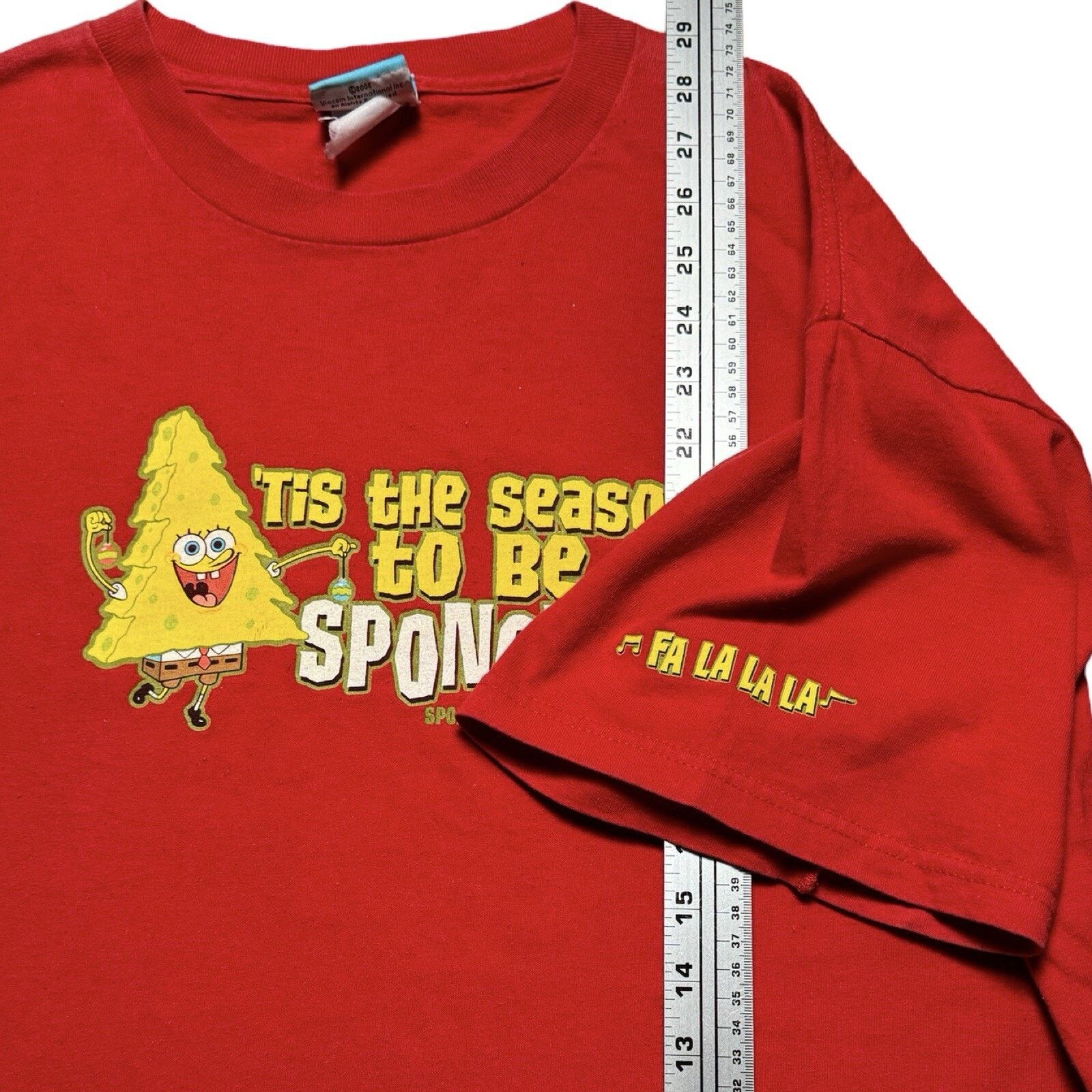 Other Y2K Spongebob Squarepants Holiday Graphic T Shirt XL Size US XL / EU 56 / 4 - 3 Thumbnail