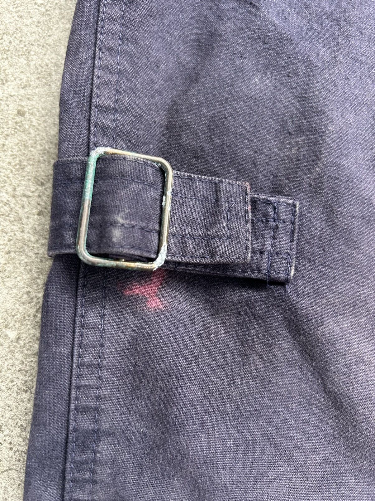 Levi's Vintage 70’s Levi’s Distressed Stone Washed Blue Vest Size US L / EU 52-54 / 3 - 7 Thumbnail