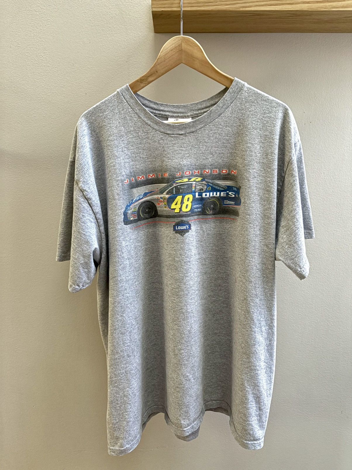Winners Circle Jimmie Johnson Lowes VTG grey Nascar Winner’s Circle t-shirt Size US XL / EU 56 / 4 - 1 Thumbnail