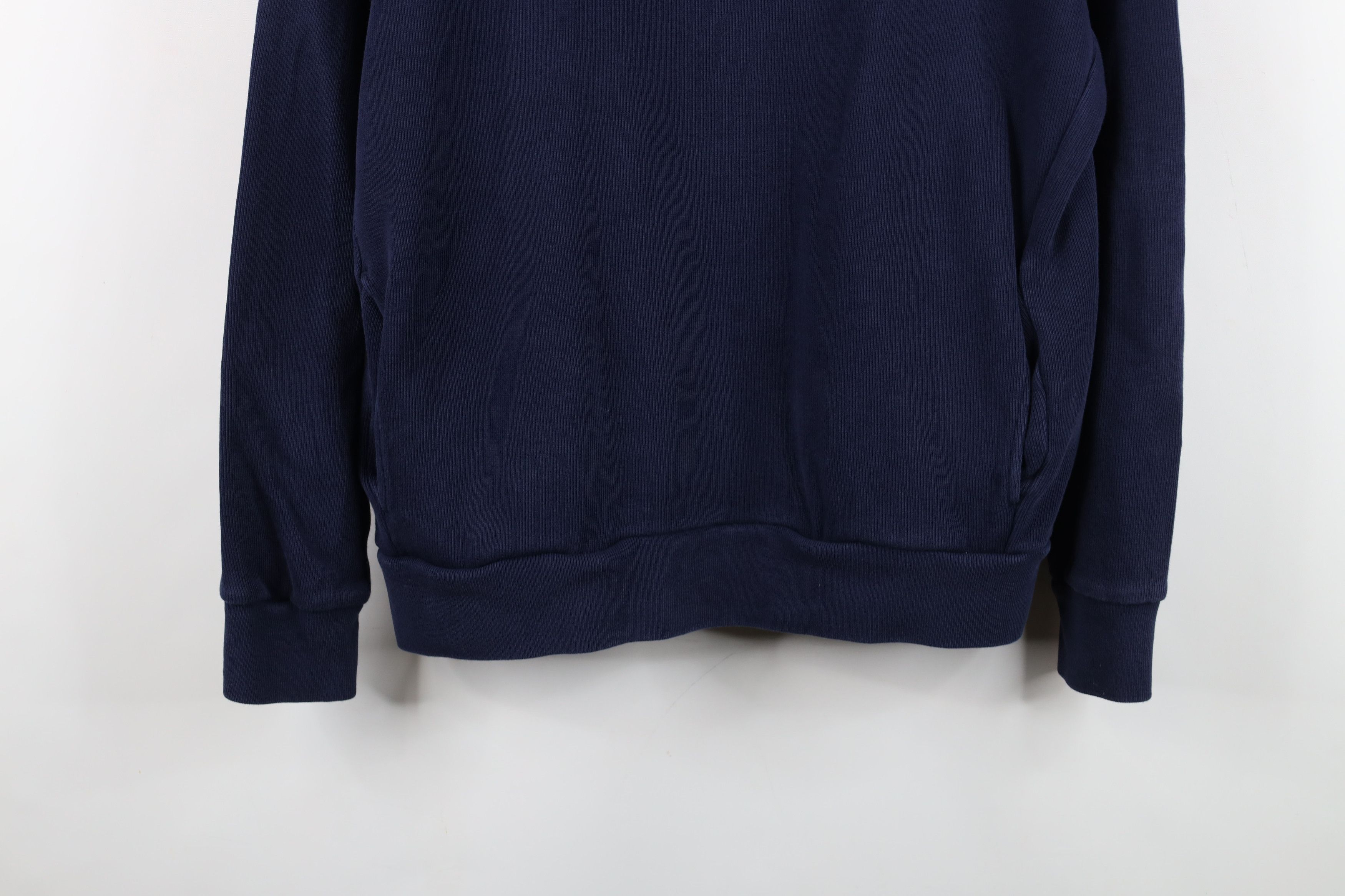 Lacoste Lacsote Logo Ribbed Knit Half Zip Pullover Sweater Blue Size US XXL / EU 58 / 5 - 3 Thumbnail