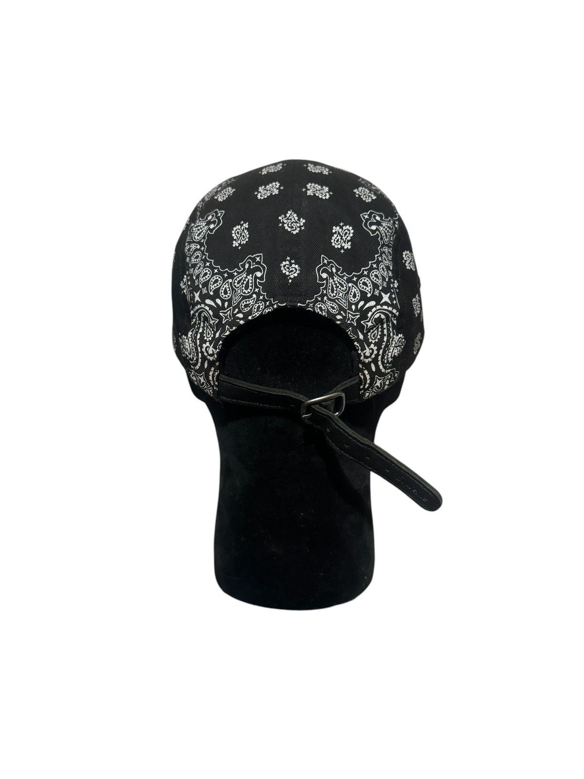 Supreme Supreme SS21 Bandana Camp Cap Black Size ONE SIZE - 3 Thumbnail
