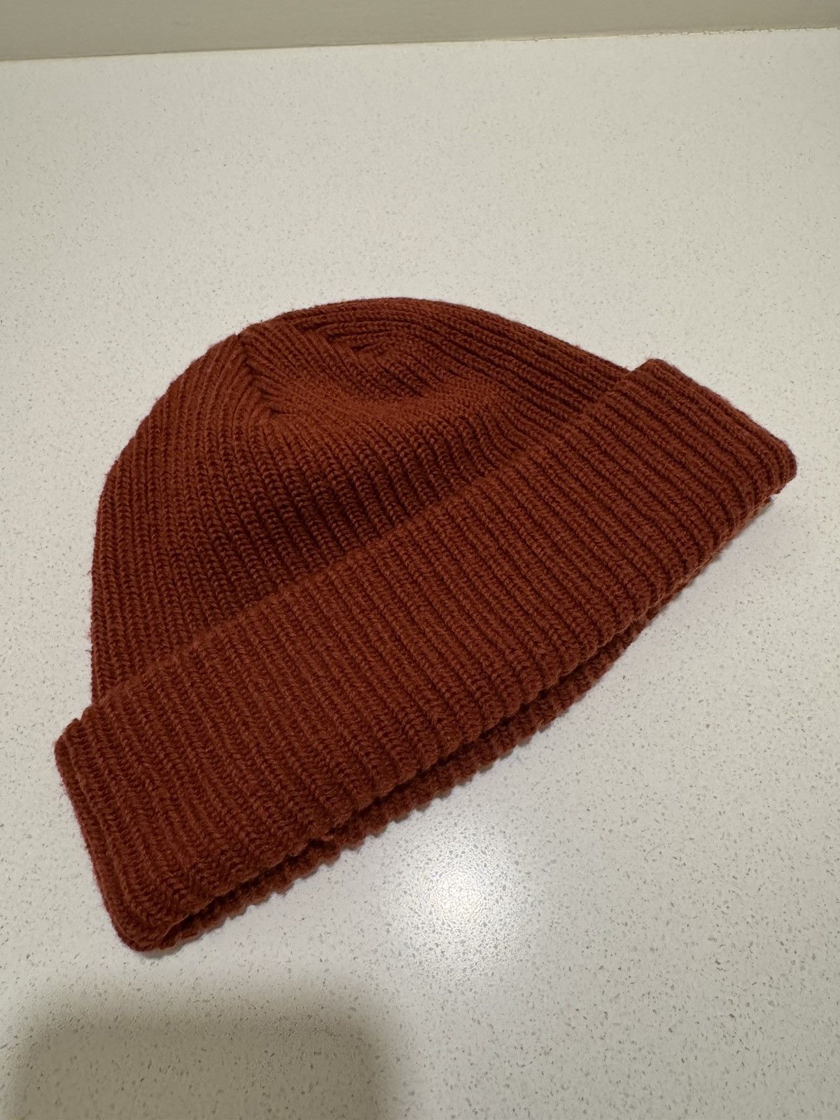Noah NOAH maroon knit beanie Size ONE SIZE - 3 Thumbnail