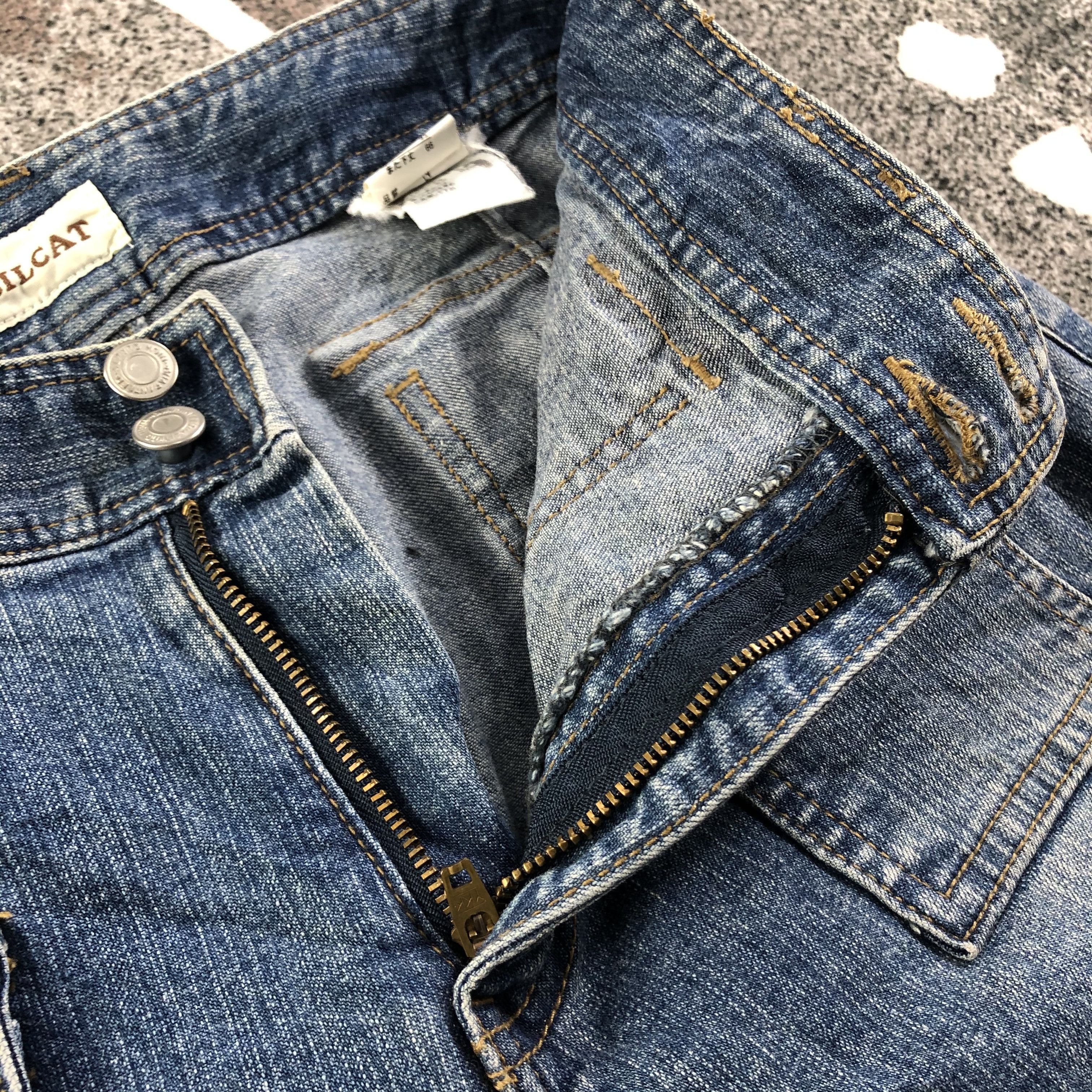 Japanese Brand Japanese Brand Silcat Jeans Bush Pants Denim KJ1656 Size 29" - 6 Thumbnail