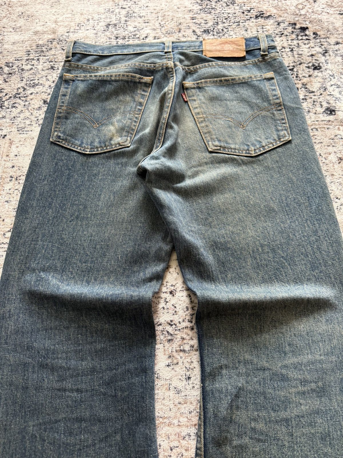 Levi's Vintage Clothing Vintage LEVIS 517 Muddy Wash Flared Bootcut Jeans Japan Made Size US 32 / EU 48 - 13 Thumbnail