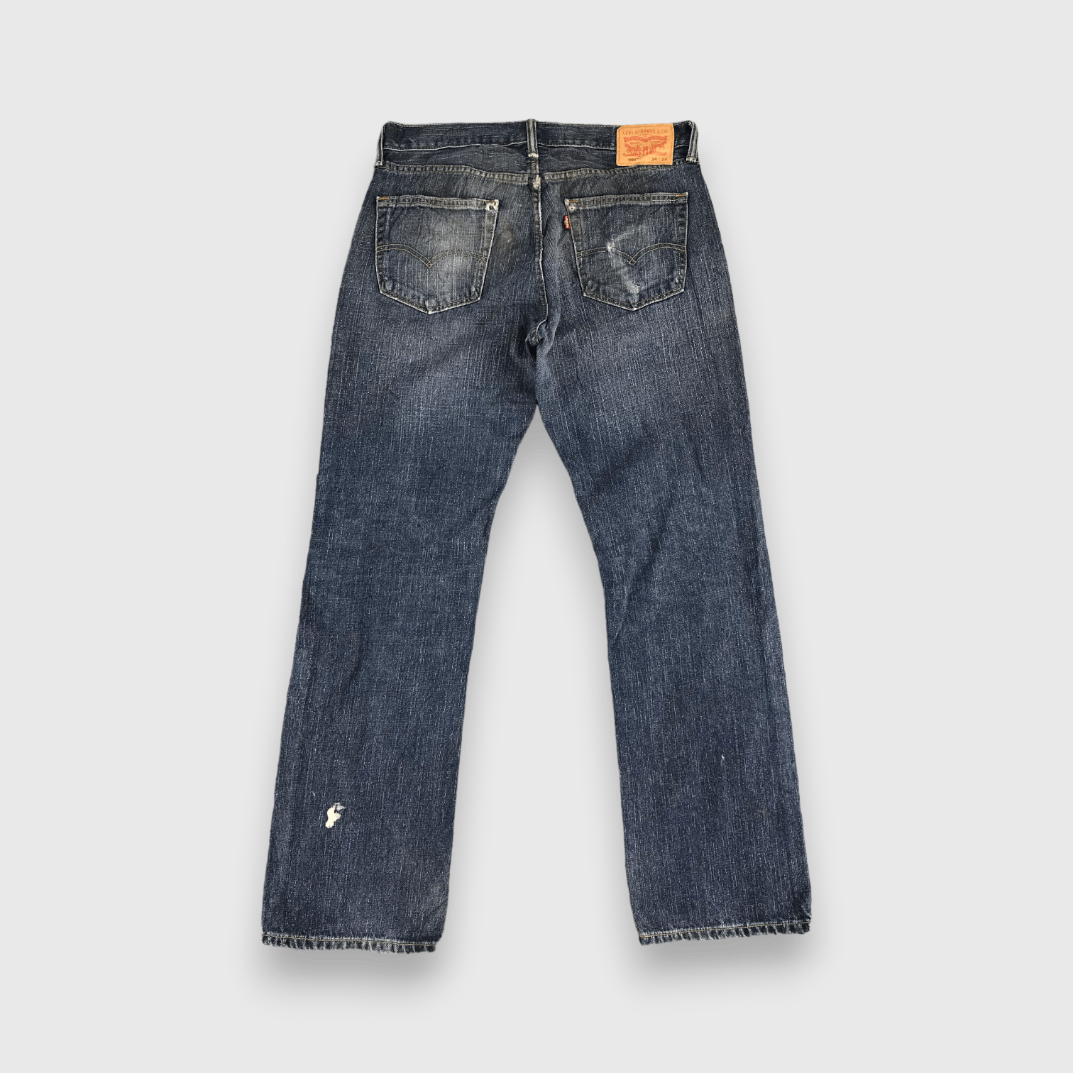 Levi's Vintage Levis 559 Jeans Blue Wash Denim -J475 Size US 35 - 2 Thumbnail