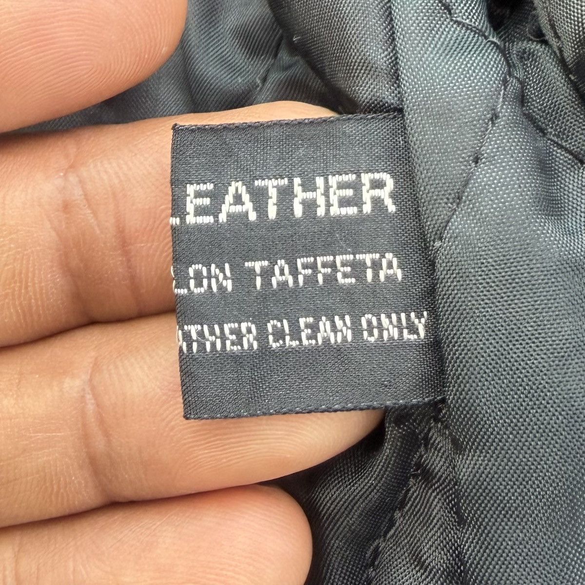 Japanese Brand Vintage KRABPER Genuine Leather Crop Biker Jacket Size M / US 6-8 / IT 42-44 - 19 Thumbnail