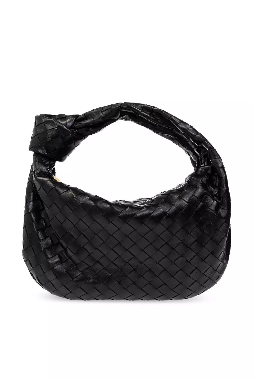 Bottega Veneta Jodie Small Black/Gold Shoulder Bag New