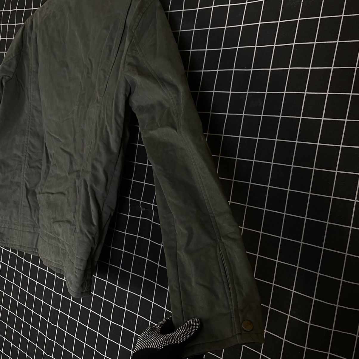 A.P.C. 🇯🇵 VINTAGE APC BUTTON UP MILITARY COTTON WAXED JACKET Size US M / EU 48-50 / 2 - 9 Thumbnail