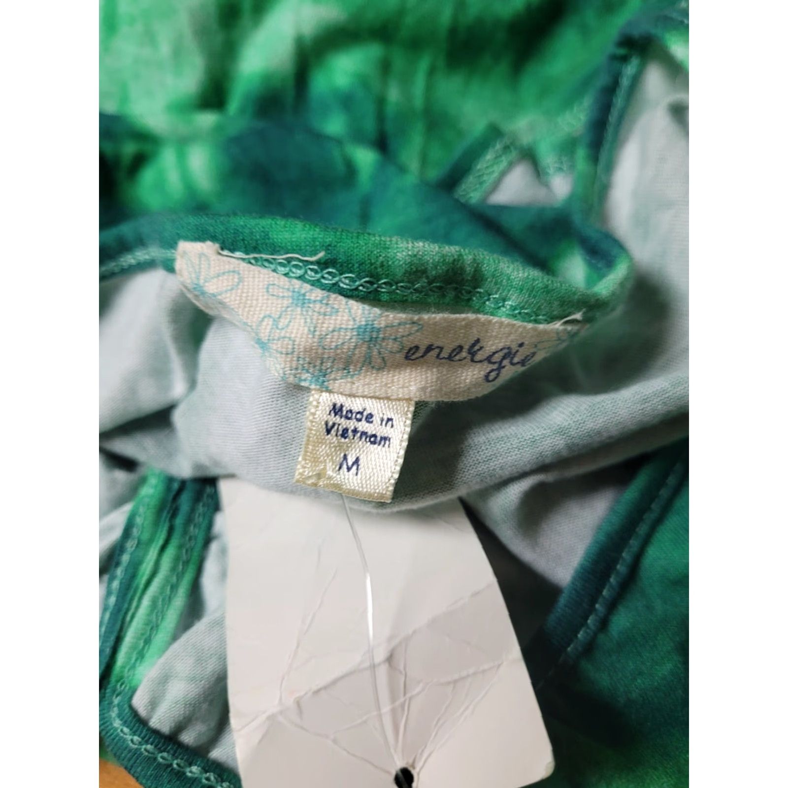 Energie Energie Womens Emerald Tie Dye Tunic Blouse Shirt M NWT NEW Kohls Size M / US 6-8 / IT 42-44 - 4 Thumbnail