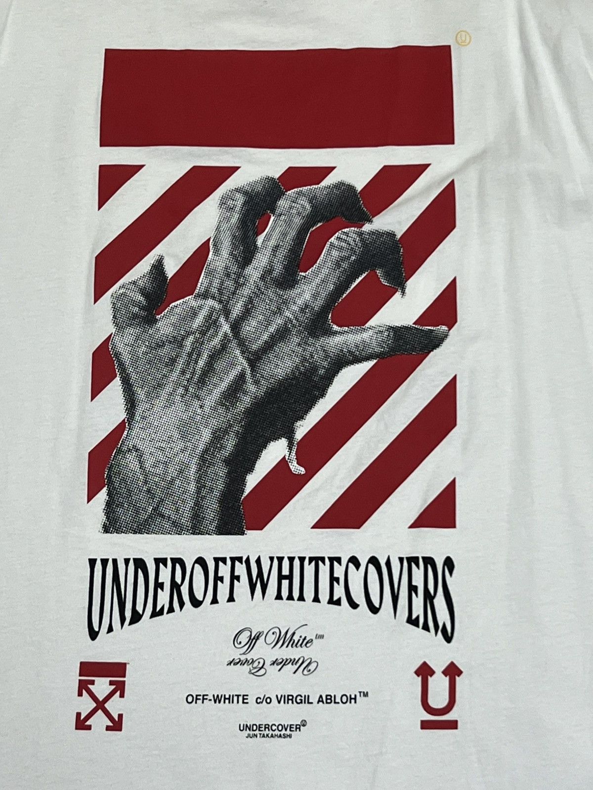 Off-White × Undercover Off white x Undercover Hand Dart Tee Size US L / EU 52-54 / 3 - 7 Thumbnail