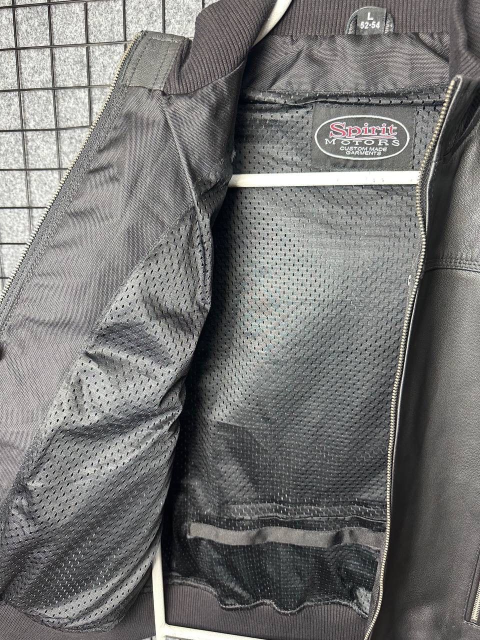 Other Spirit motors biker leather racing jacket size Large Size US L / EU 52-54 / 3 - 6 Thumbnail