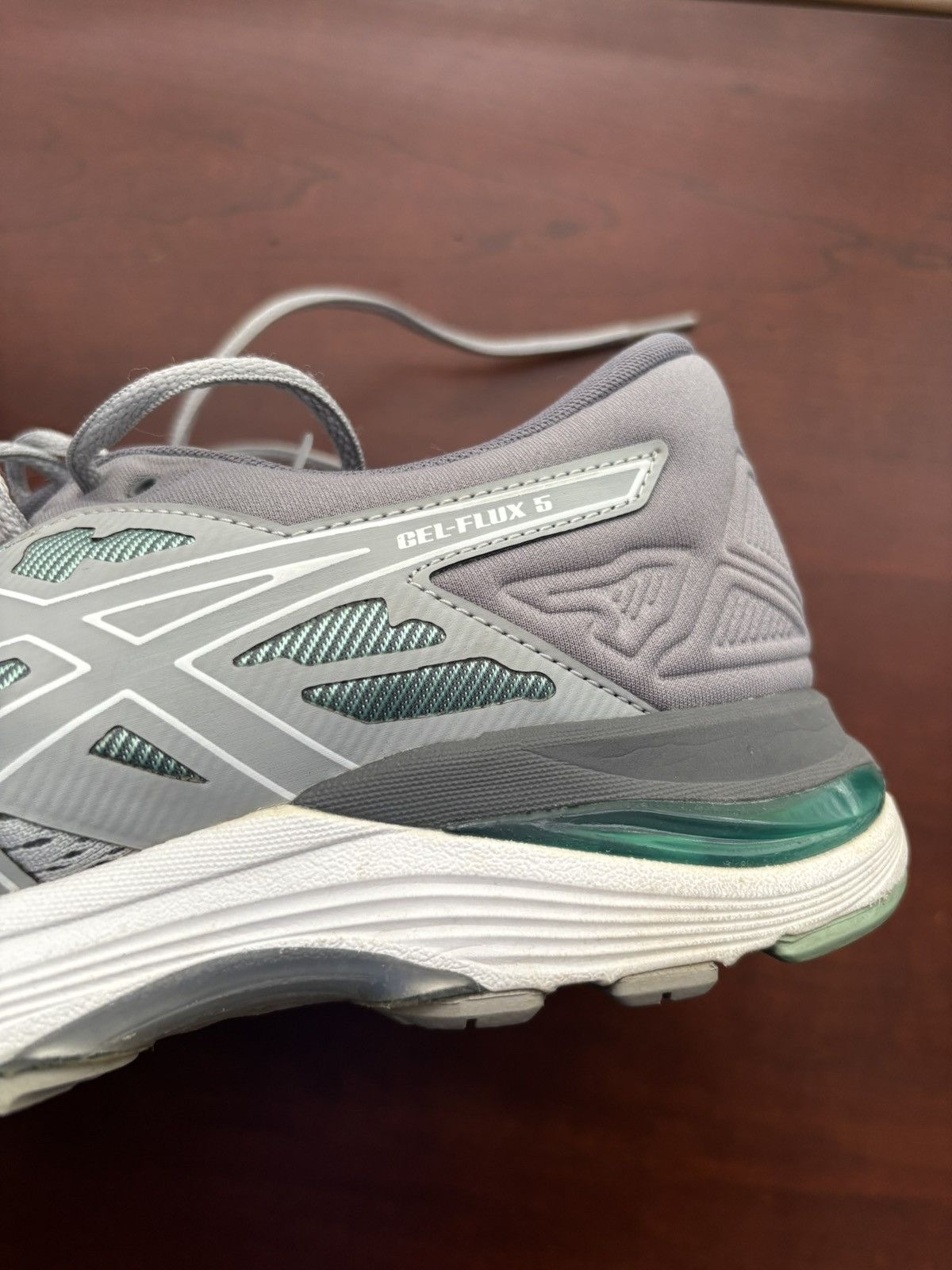 Asics Asics Womens Gel-Flux 5 Running Shoes Gray Low Top Shoes Size US 10 / IT 40 - 6 Thumbnail