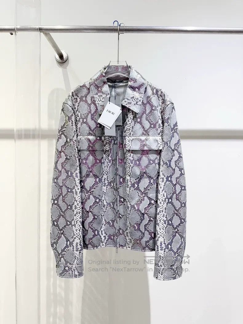 Dior Dior Limited edition leather jacket Size US L / EU 52-54 / 3 - 1 Thumbnail