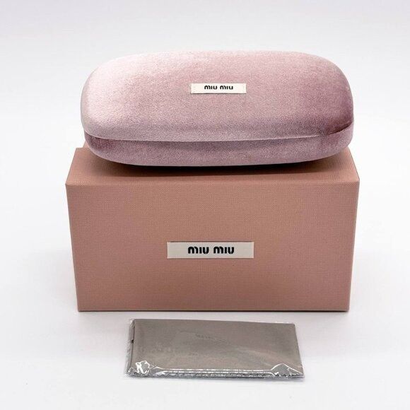 Miu Miu NEW MIU MIU MU01VV 08Q1O1 NAVY BLUE WOMEN EYEGLASSES MIU MIU Size ONE SIZE - 8 Thumbnail