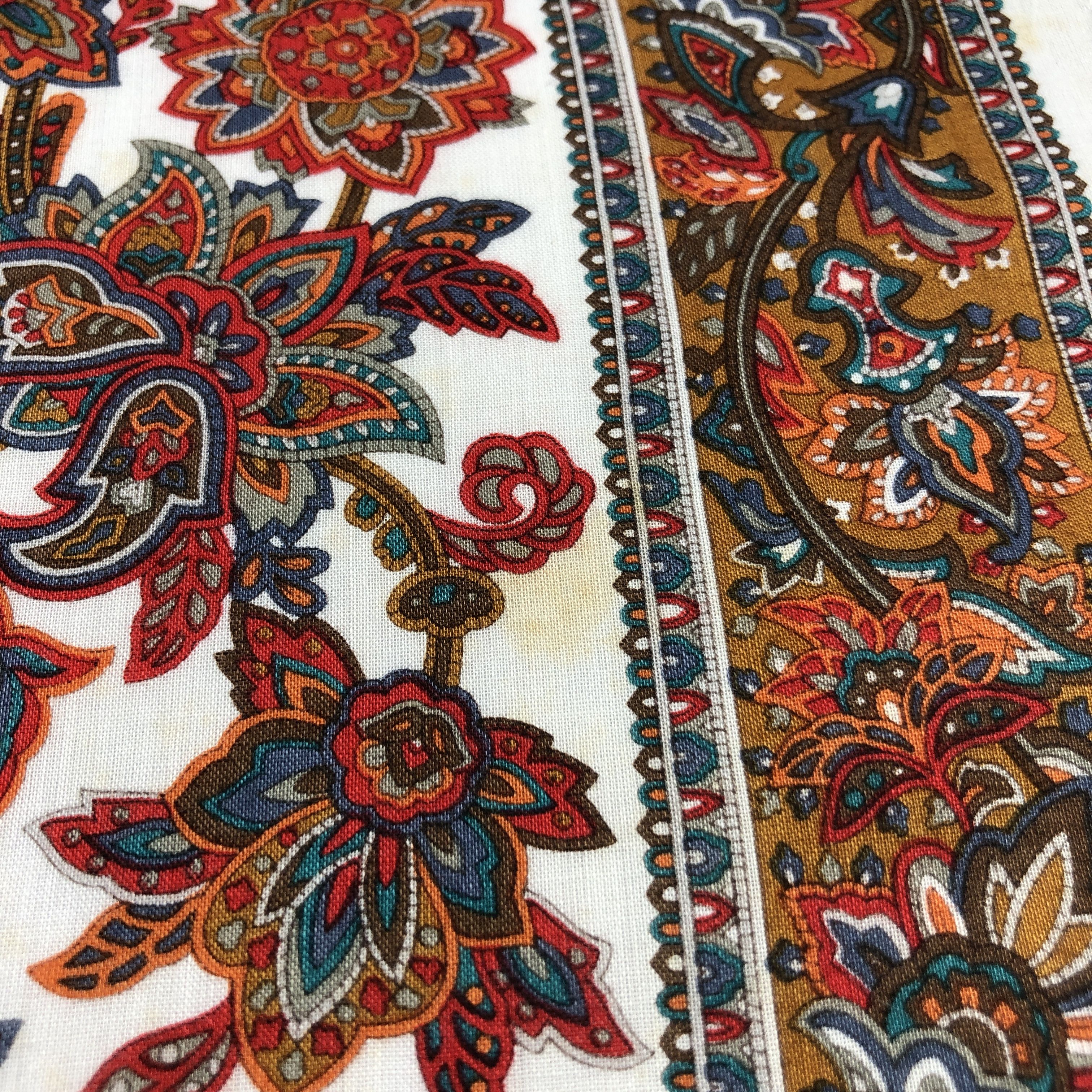 Yves Saint Laurent YSL Floral Handkerchief Neckerchief Bandana H3046 Size ONE SIZE - 7 Thumbnail