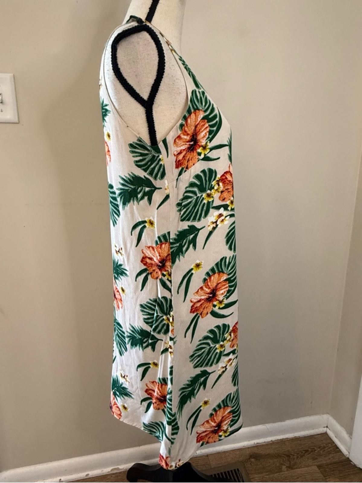 Lulus Lulu’s tropical floral colorful sheath tank dress SZ SM Size S / US 4 / IT 40 - 2 Thumbnail