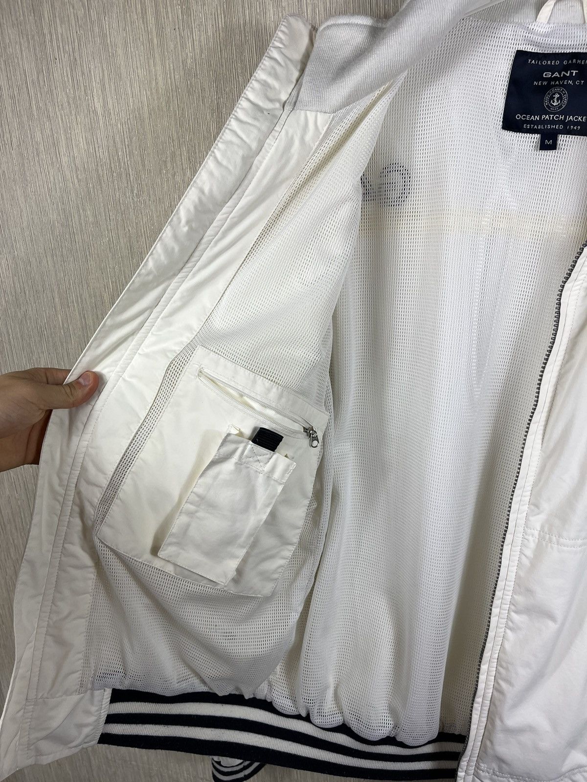 Gant × Vintage Vintage Gant ocean patch jacket light bomber embroidered Size US M / EU 48-50 / 2 - 20 Thumbnail