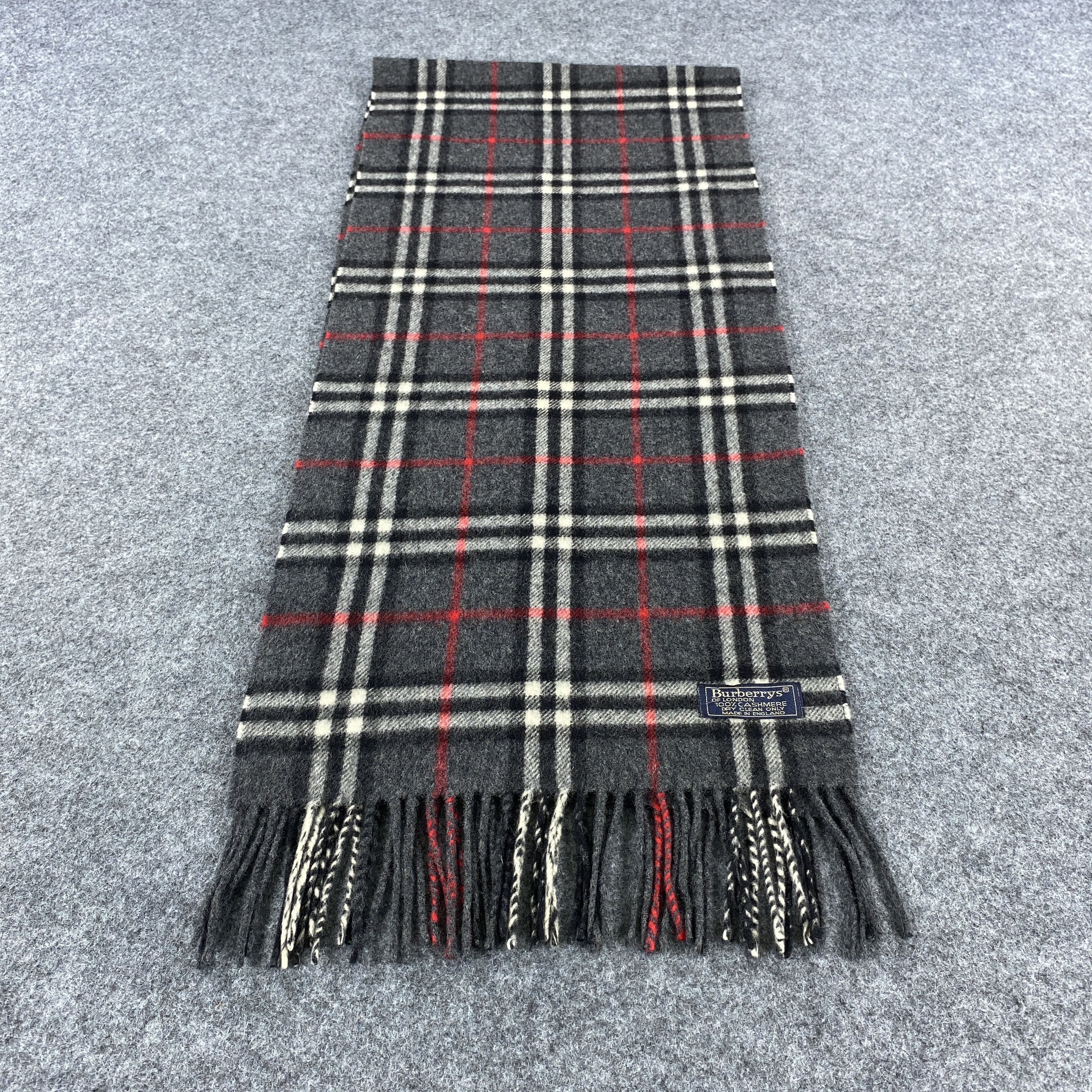 Burberry × Vintage GF10599 Burberry Scarf Neck Wear Muffler Size ONE SIZE - 3 Thumbnail